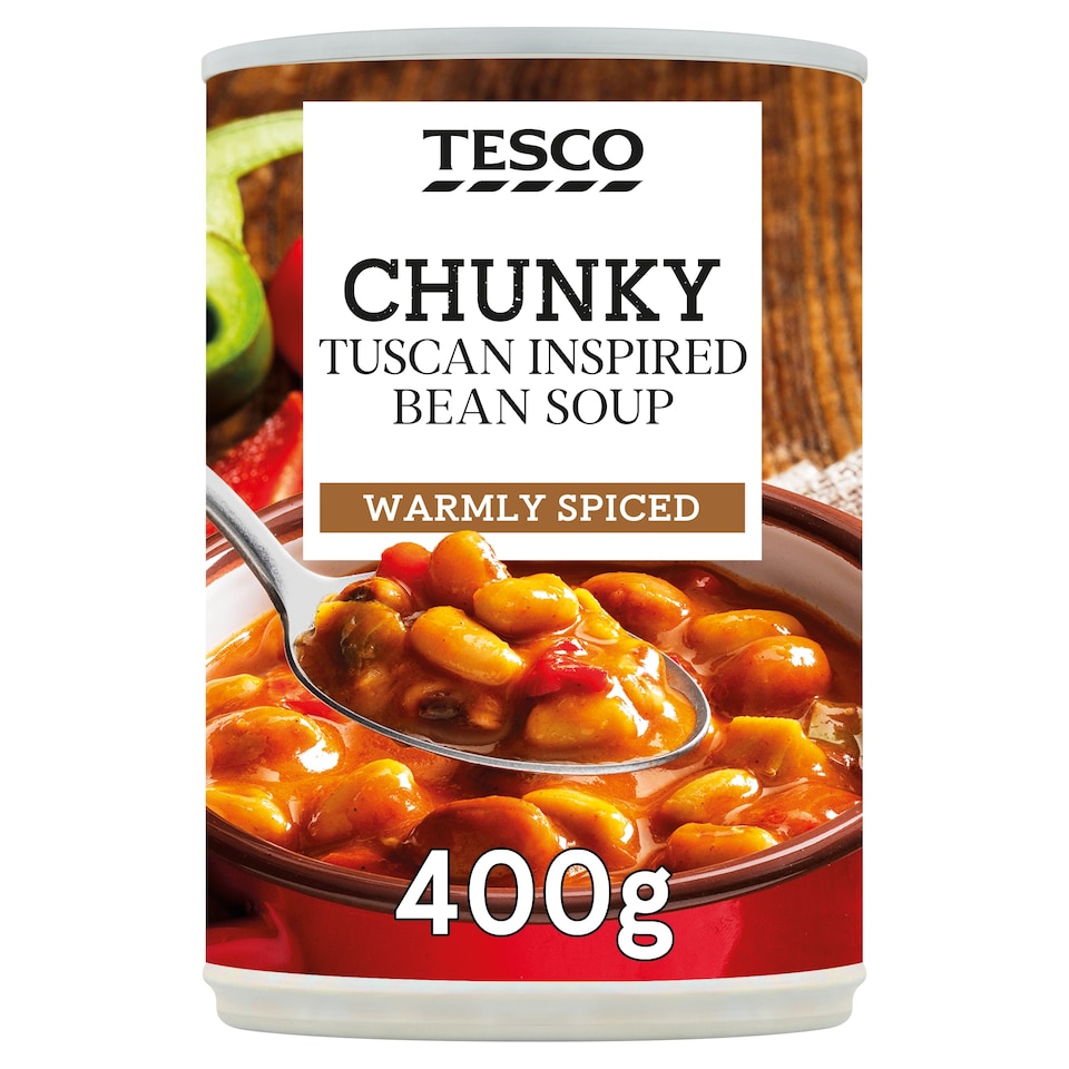 Tesco Tuscan Inspired Bean Soup 400G