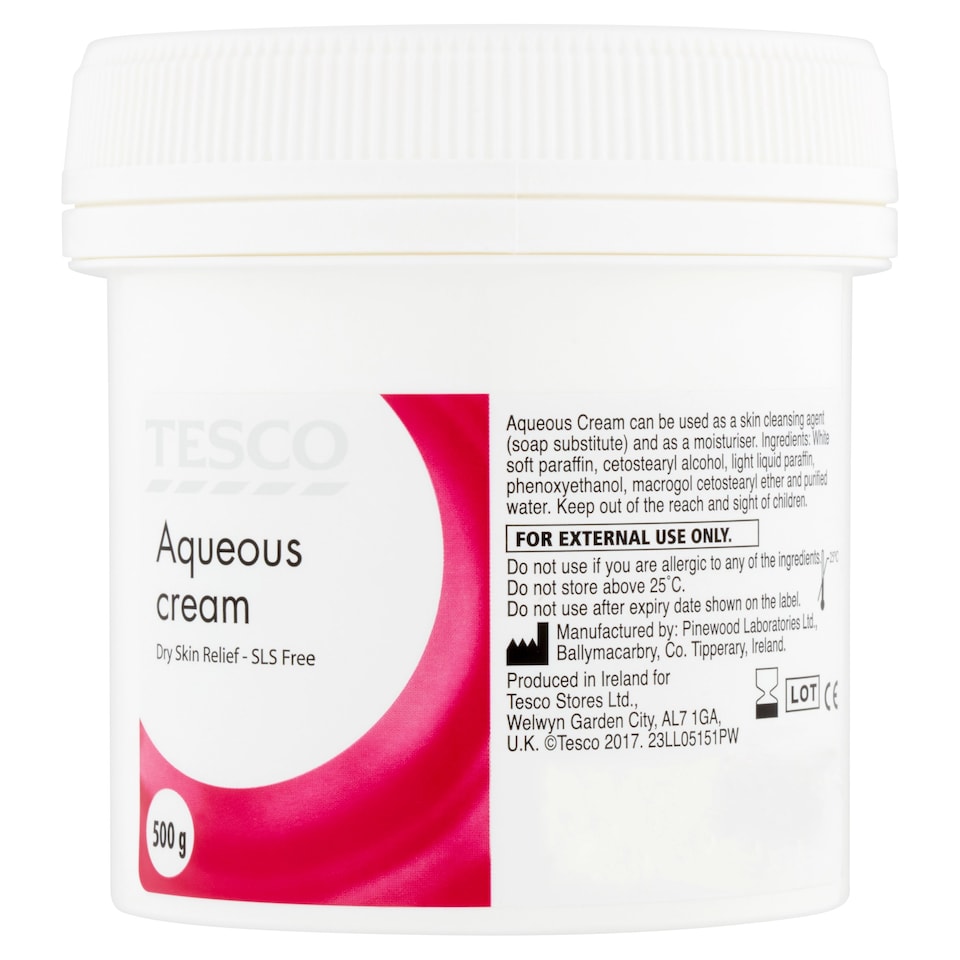 Tesco Aqueous Cream 500G