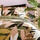 image 5 of Cosmo Living Graphix Leaf Duvet Set Double