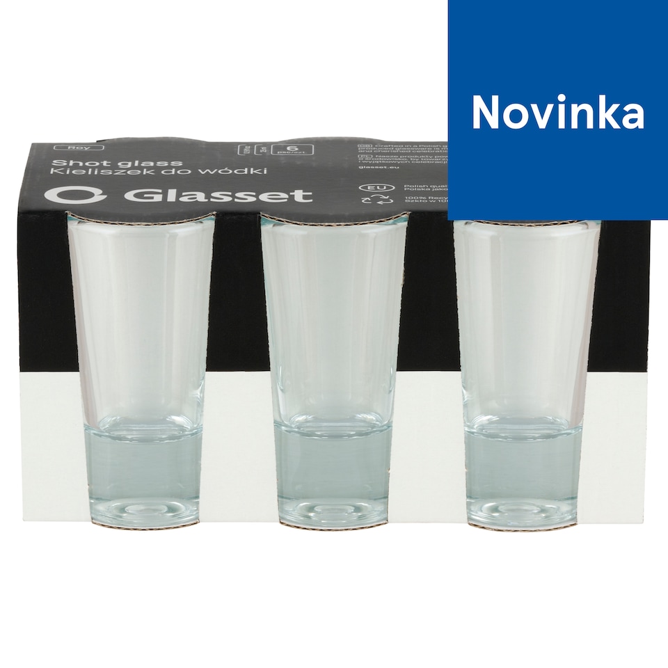 Glasset Pohár na vodku 25 ml 6 ks