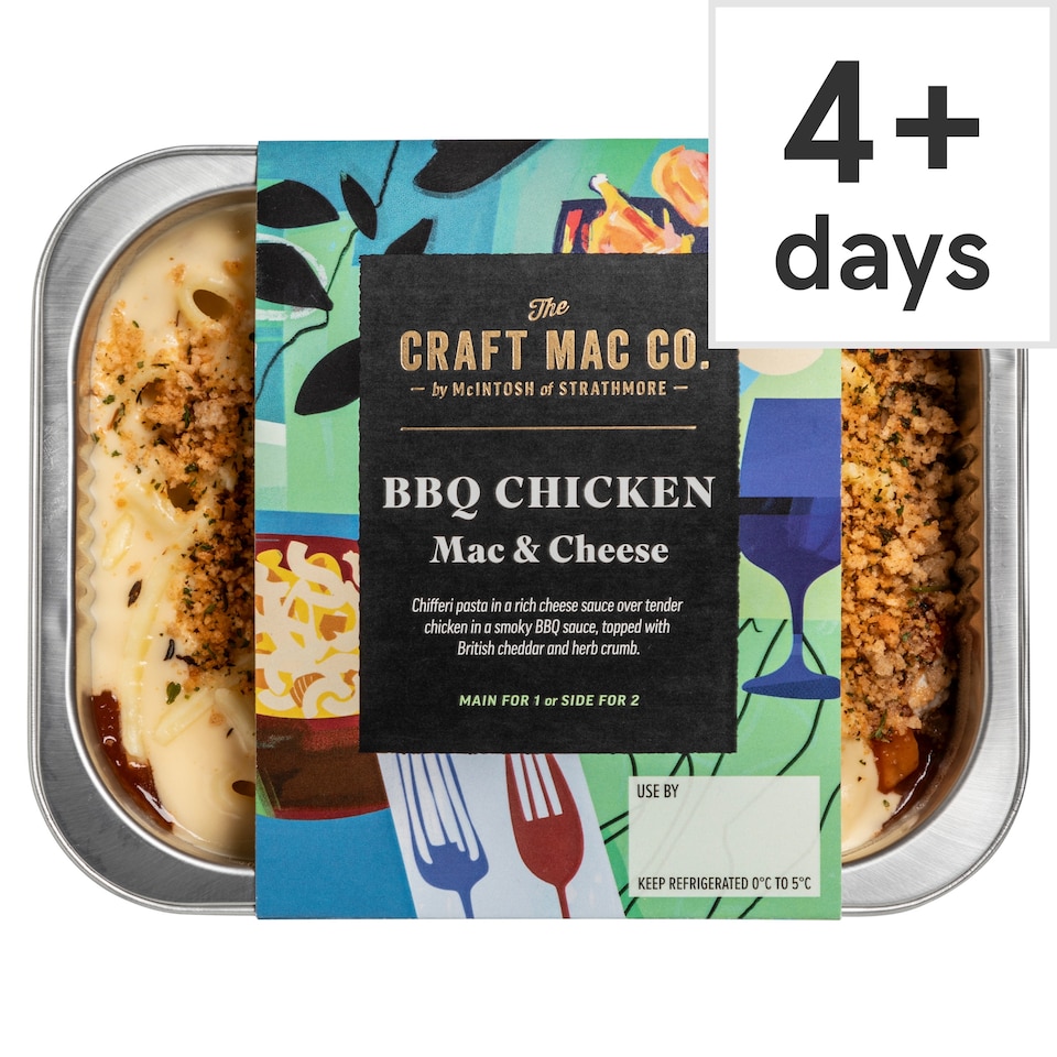 The Craft Mac Co. BBQ Chicken Mac & Cheese 375g
