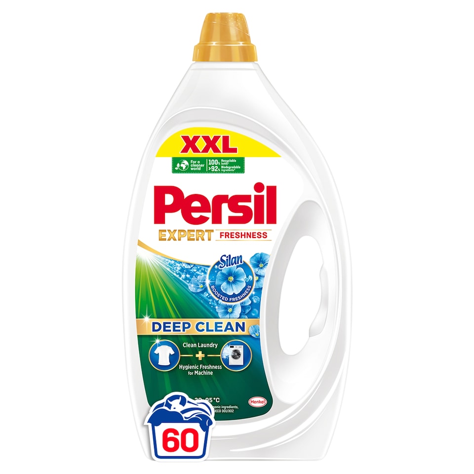 image 1 of Persil Expert Freshness Silan Laundry Detergent 60 Washes 2.70 L