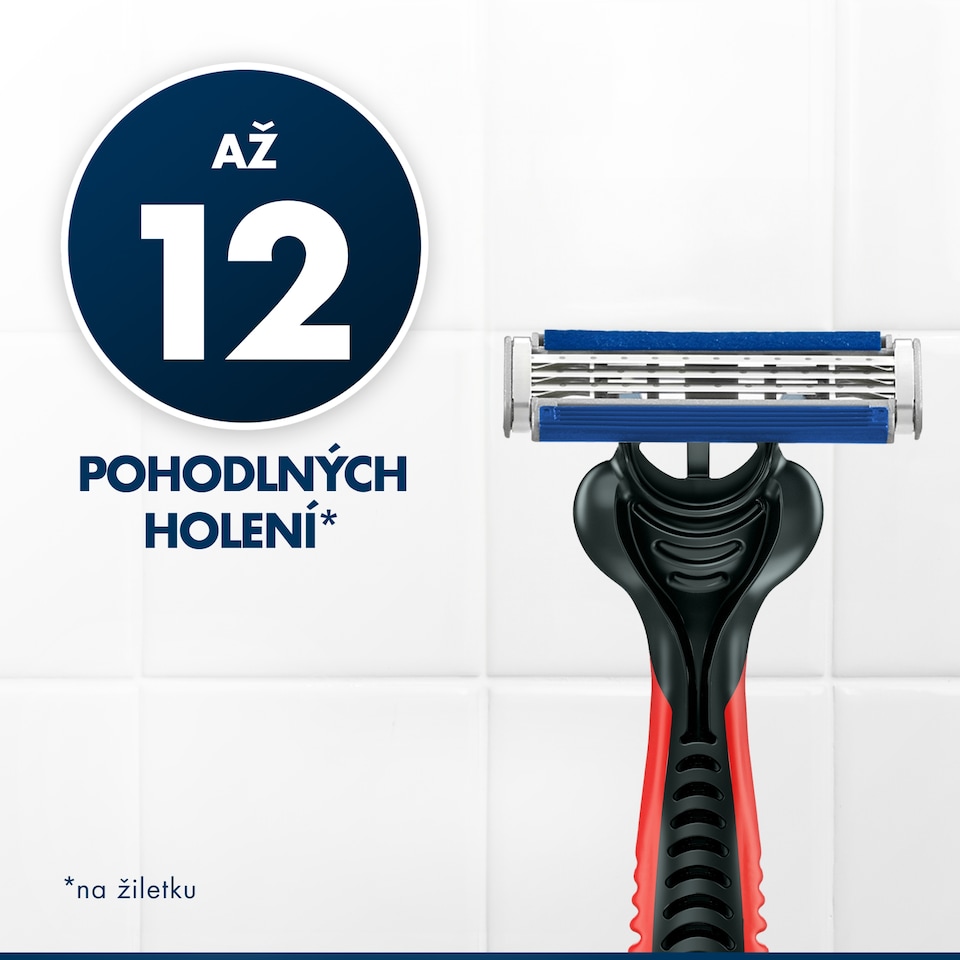 image 1 of Gillette Blue3 Plus Comfort, Jednorazové Holiace Strojčeky Pre Mužov, Balenie Holiacich Strojčekov
