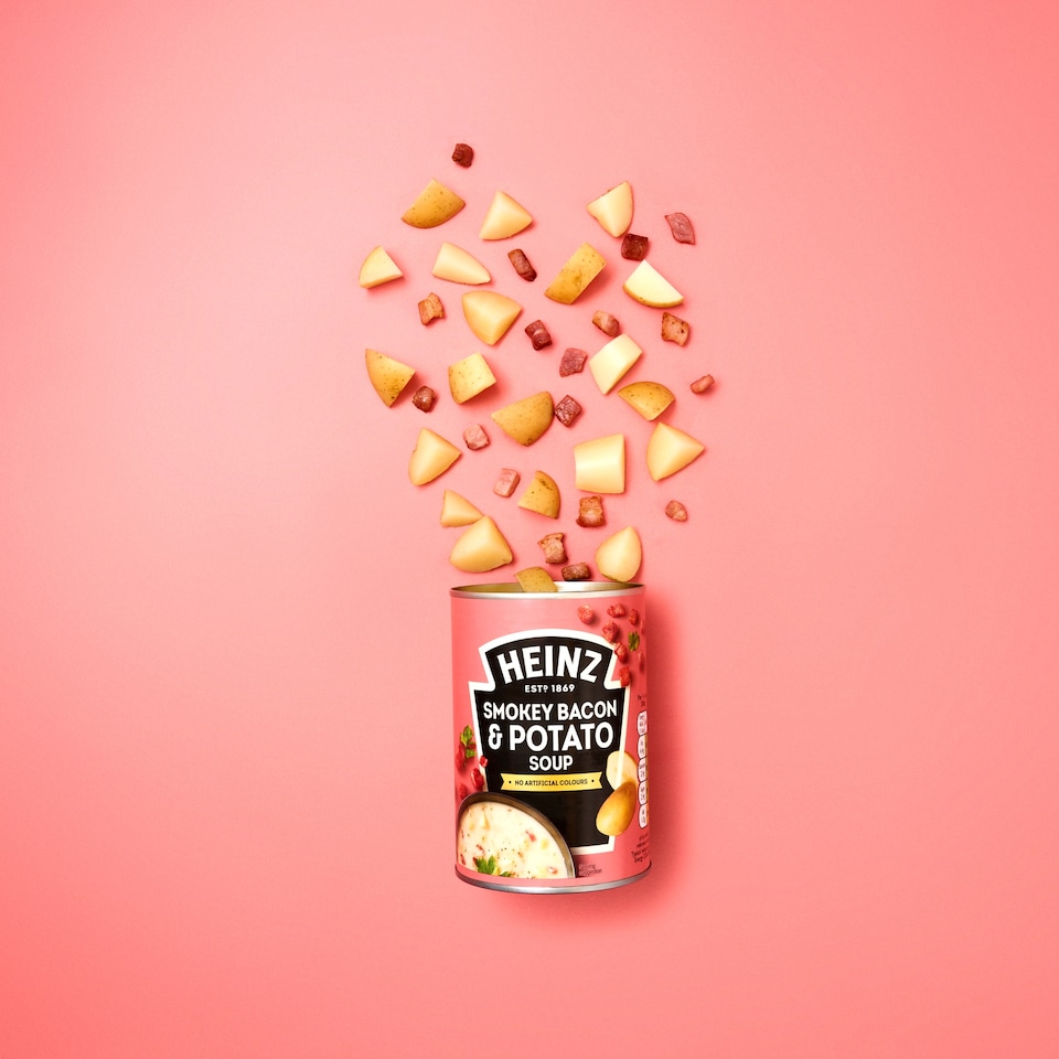 image 1 of Heinz Smokey Bacon & Potato Soup 400g