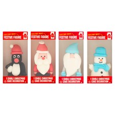 Cake Decor Festive Figure Assortment