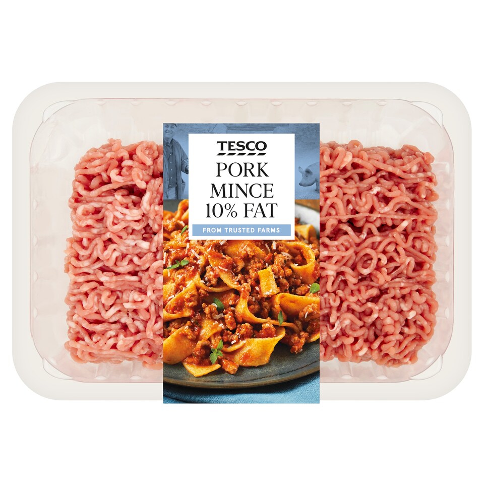 Tesco 10% Pork Mince 750g