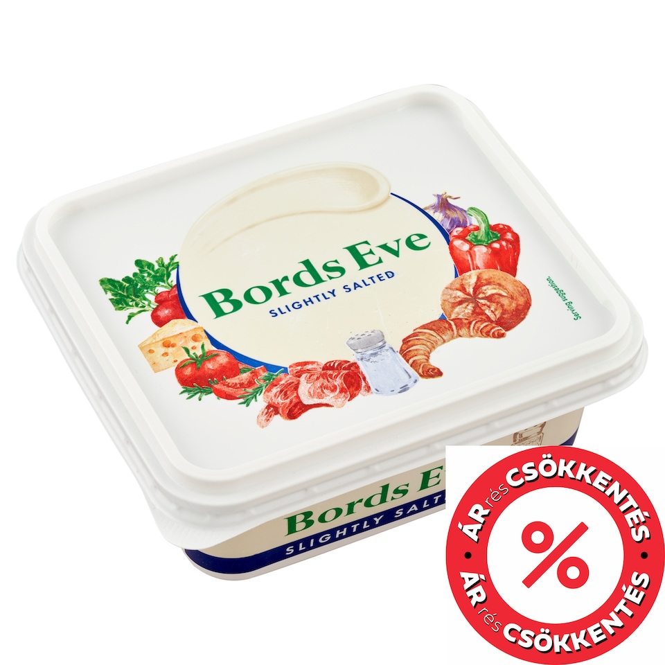 Bords Eve Enyhén sózott, csökkentett zsírtartalmú margarin 500 g