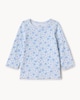 image 3 of F&F Baby 3-Pack Cotton Rich Ribbed Tops in Blue