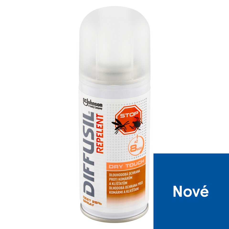 image 1 of Diffusil Repelent Dry Touch spray 100ml