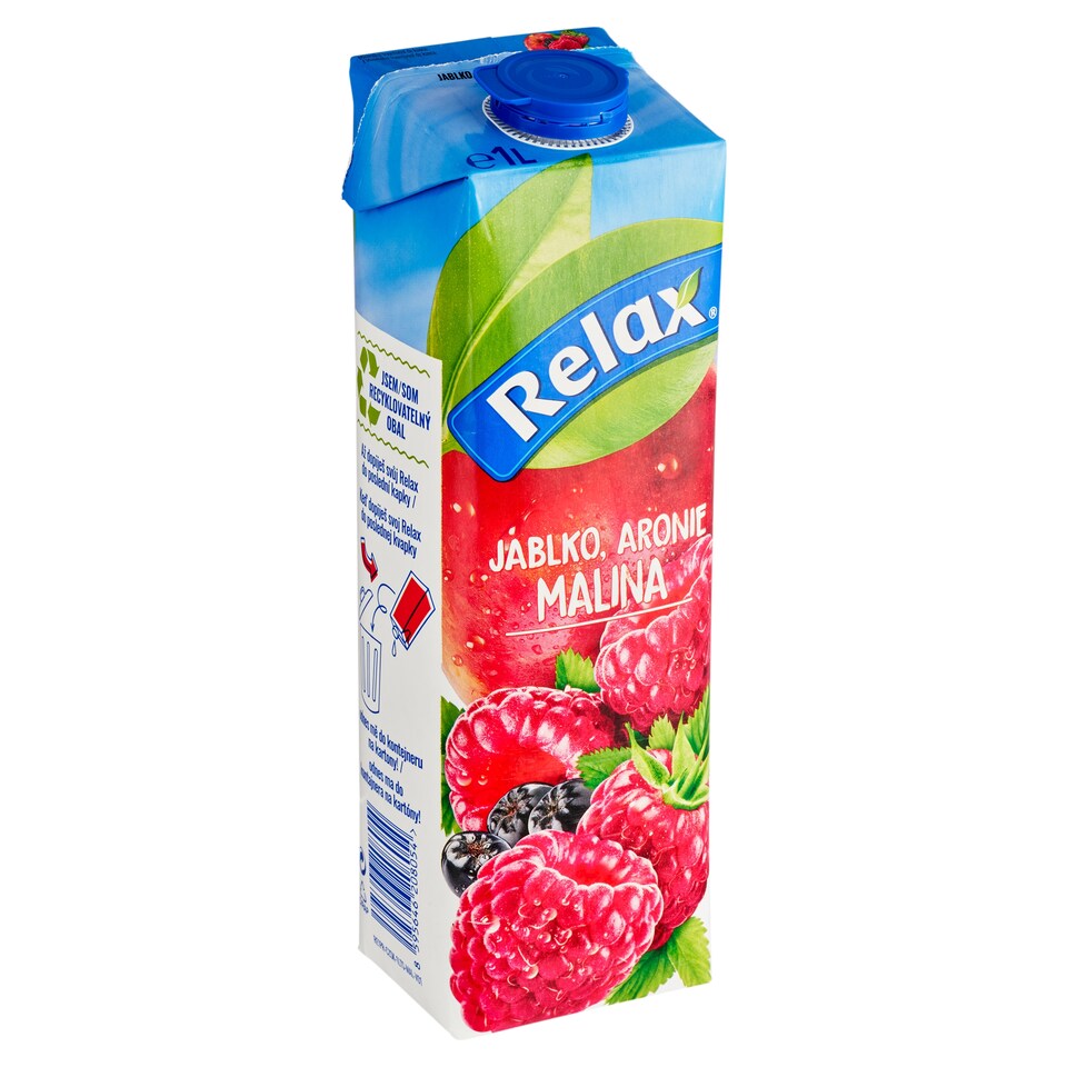 Relax Jablko, aronie, malina 1l