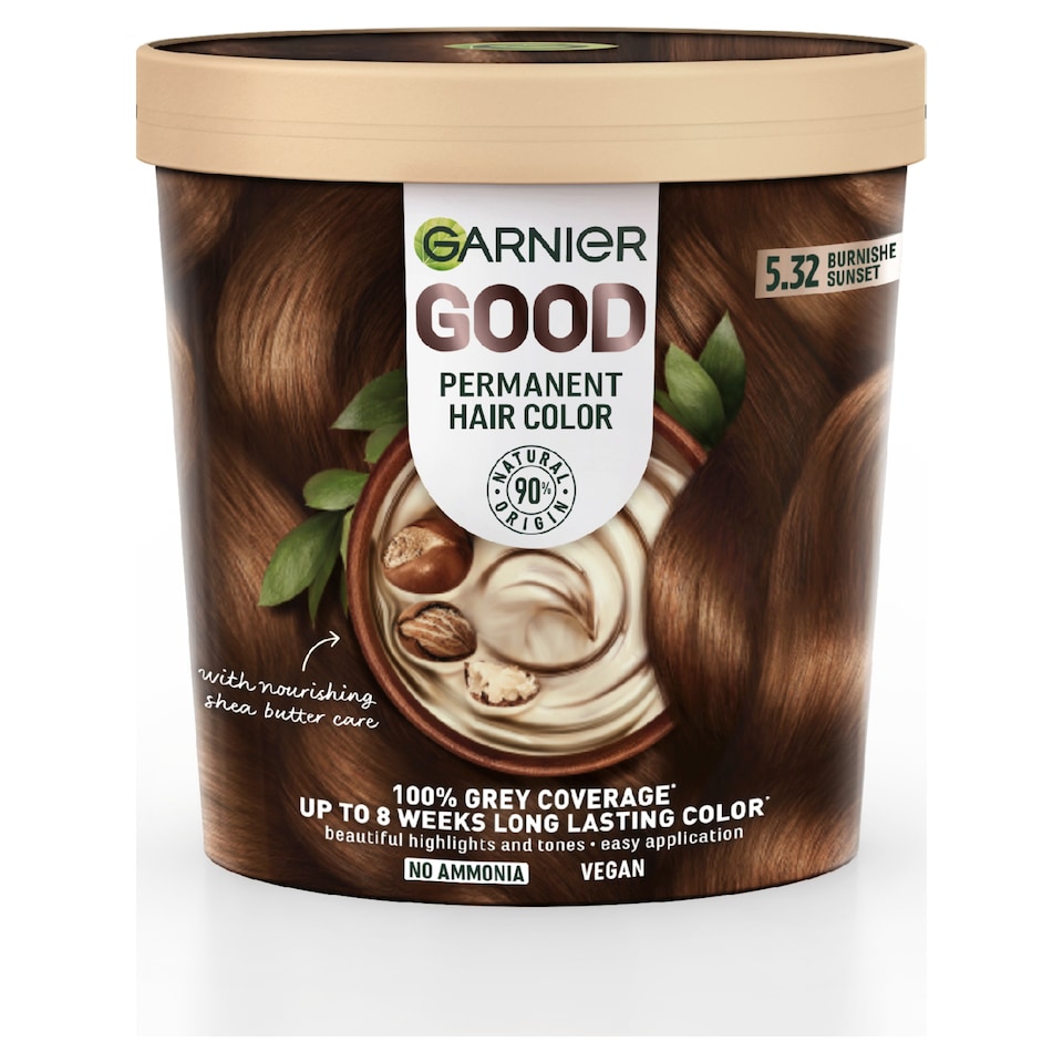 image 1 of Garnier GOOD 5.32 Burnished Sunset Permanent Hair Dye