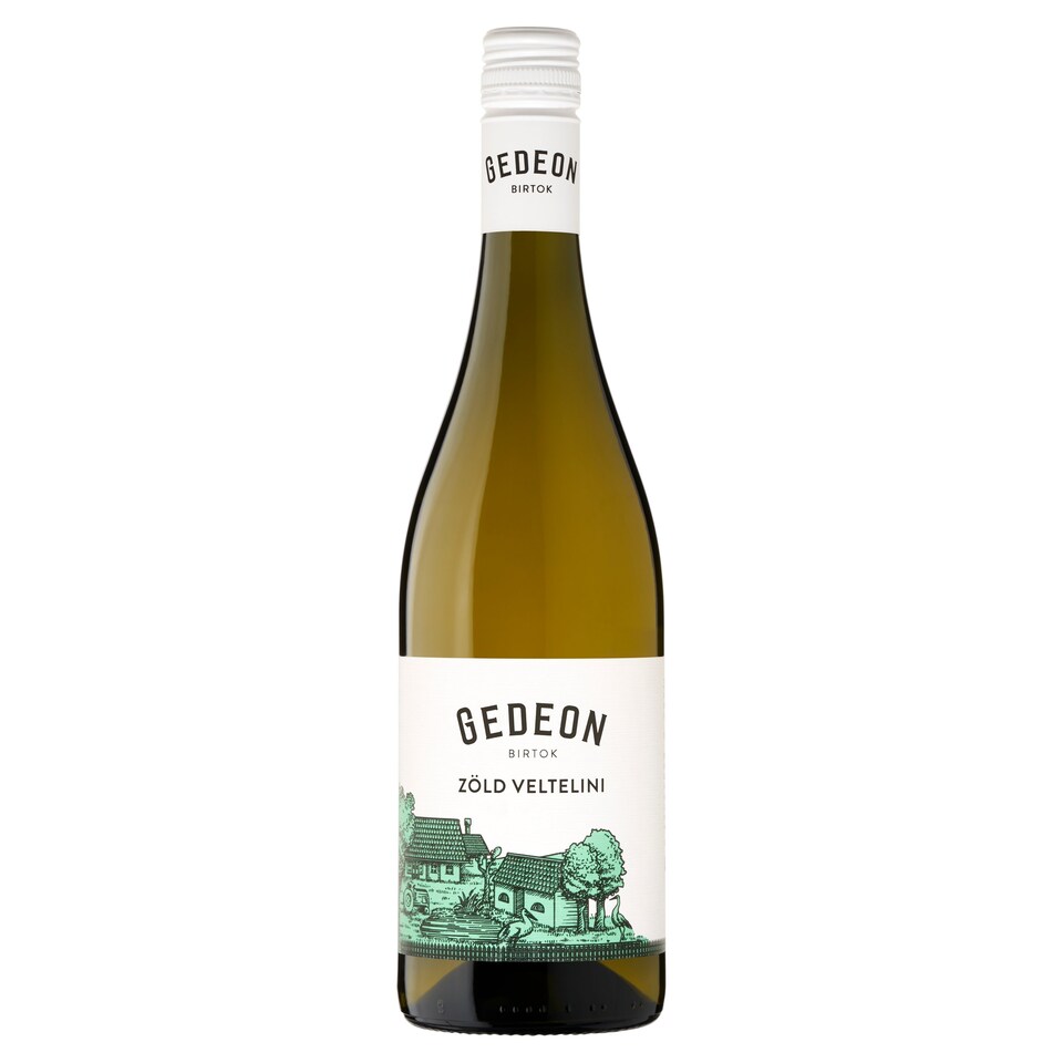 Gedeon Birtok Zöld Veltelini száraz fehérbor 11,5% 750 ml 1. kép