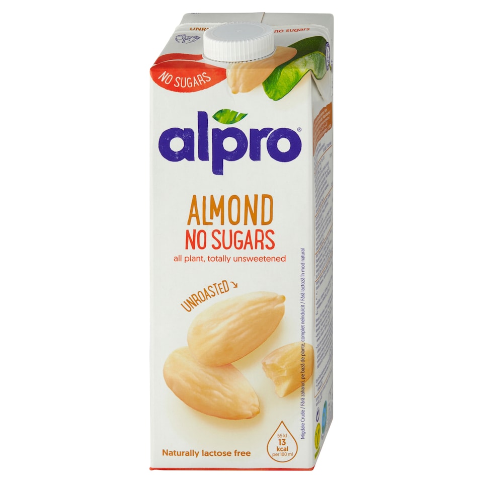 Obrázek 1 pro produkt Alpro mandlový nápoj neslazený, nepražený 1l