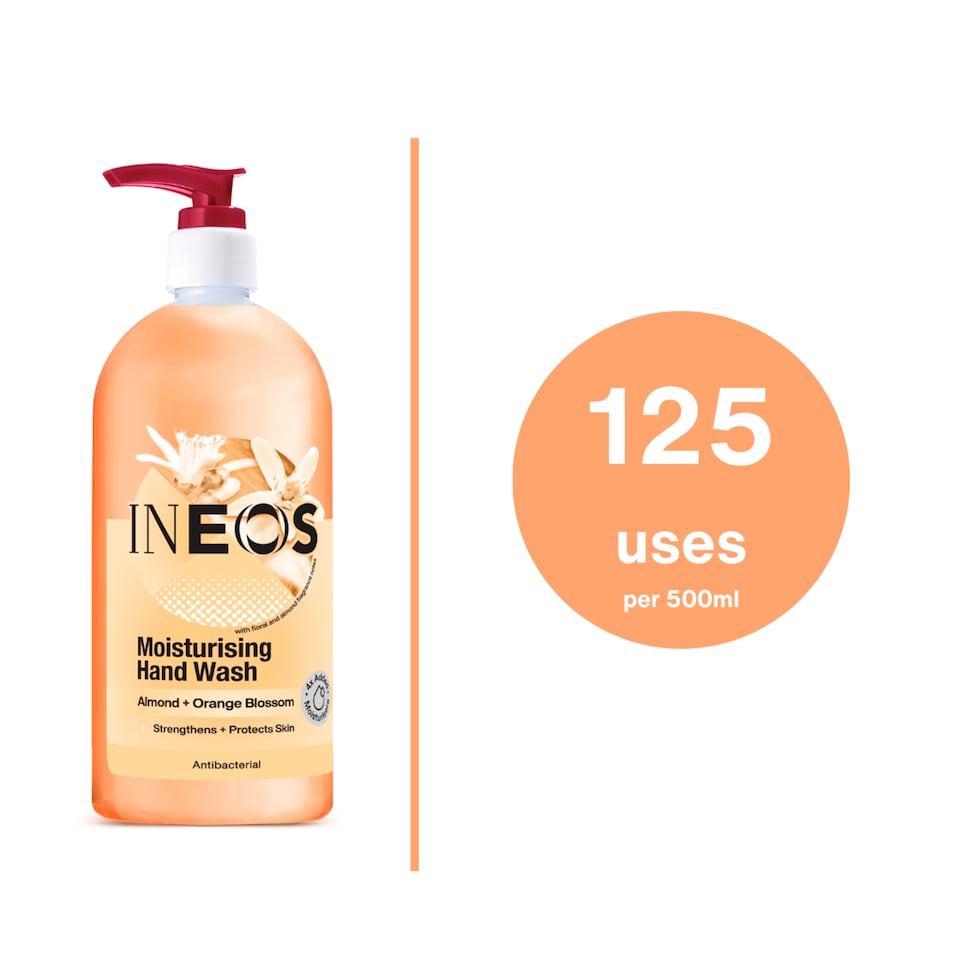 image 1 of INEOS Moisturising Hand Wash Almond + Orange Blossom 500ml