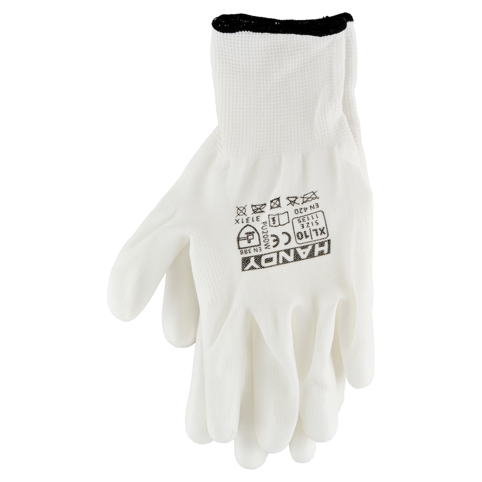 Handy Painting Gloves White XL 1 Pair