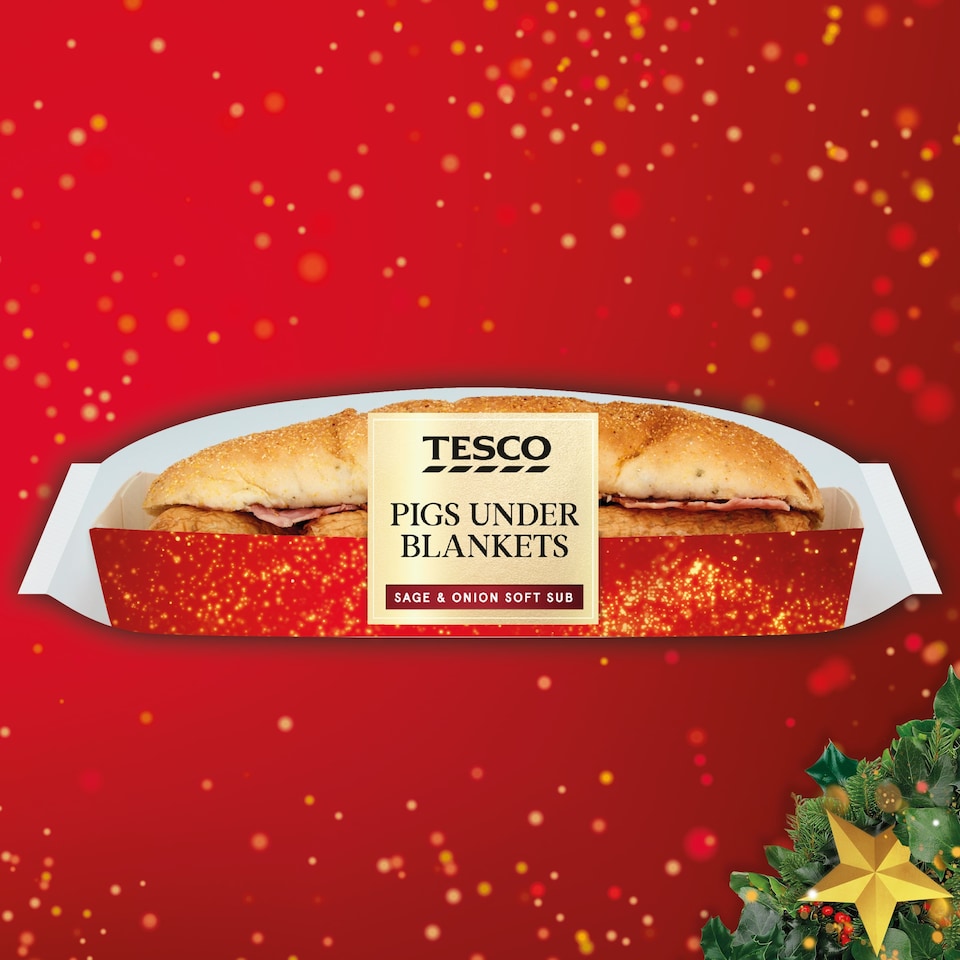 Tesco Pigs Under Blankets Sub Roll Tesco Groceries