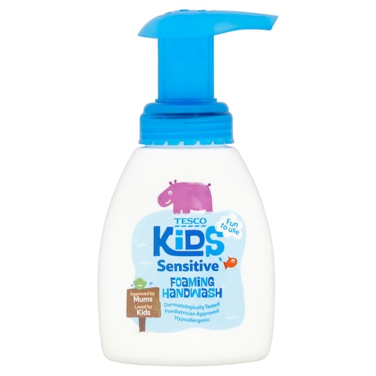 Tesco Kids Sensitivefoaming Handwash 250Ml Tesco Groceries