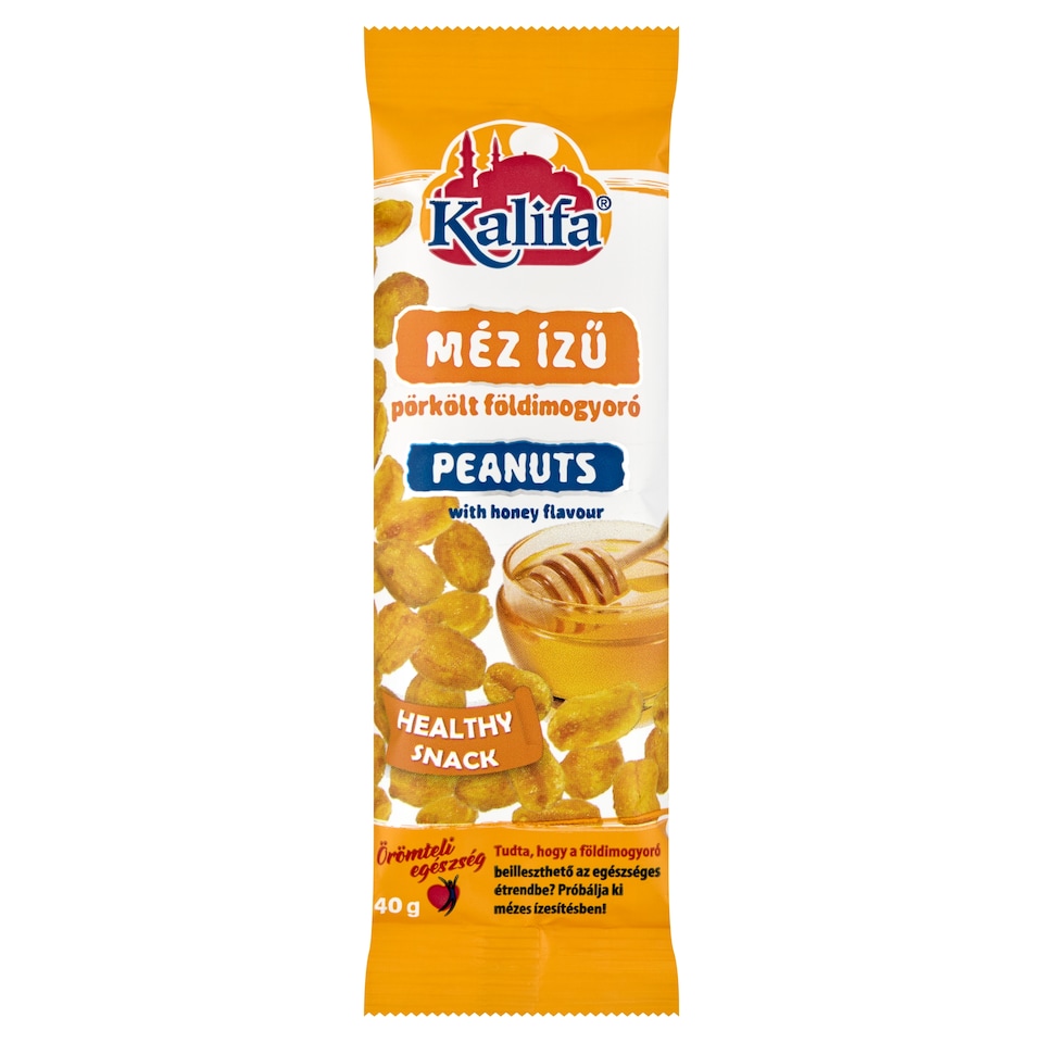 Kalifa méz ízű pörkölt földimogyoró 40 g