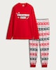 image 4 of F&F Christmas Crew Matching Family Pyjamas in Red
