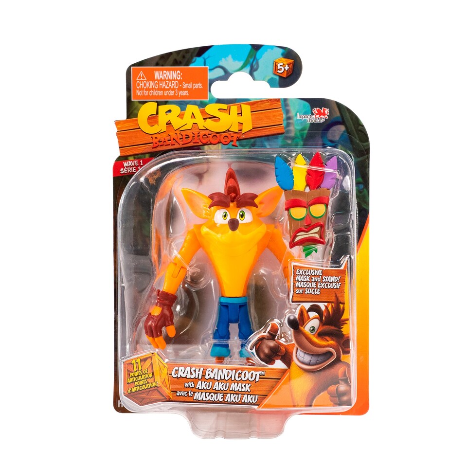 Crash Bandicoot Figure Assortment Tesco Groceries