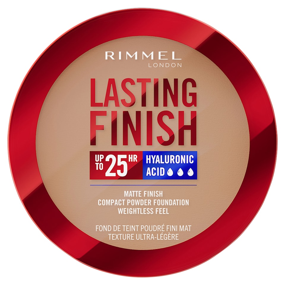 image 1 of Rimmel Lasting Finish Compact Foundation 010 Latte 7g