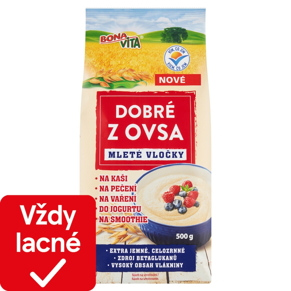 image 1 of Bona Vita Good from Oat Ground Flakes 500 g