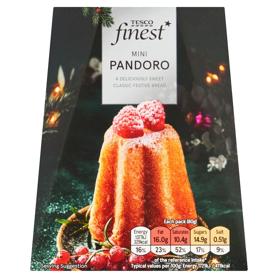 Tesco Finest Mini Pandoro 80g