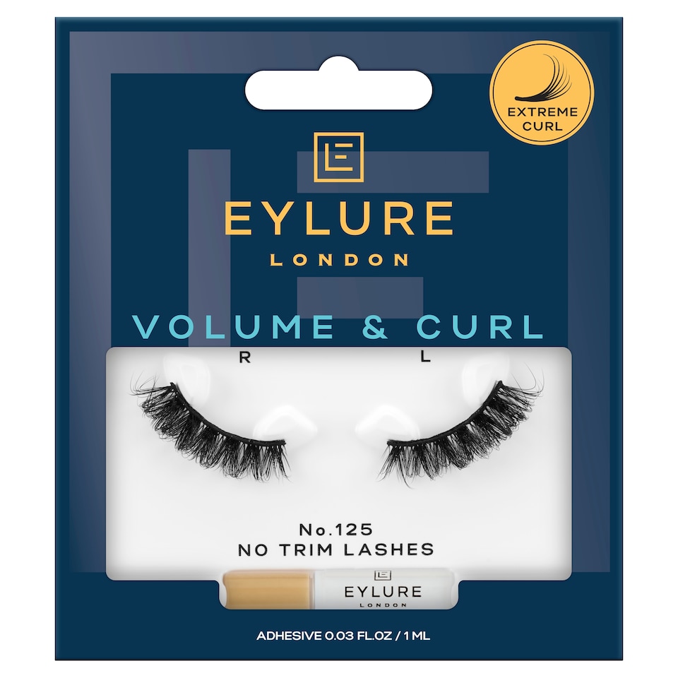 Eylure Volume & Curl Eyelashes No.125