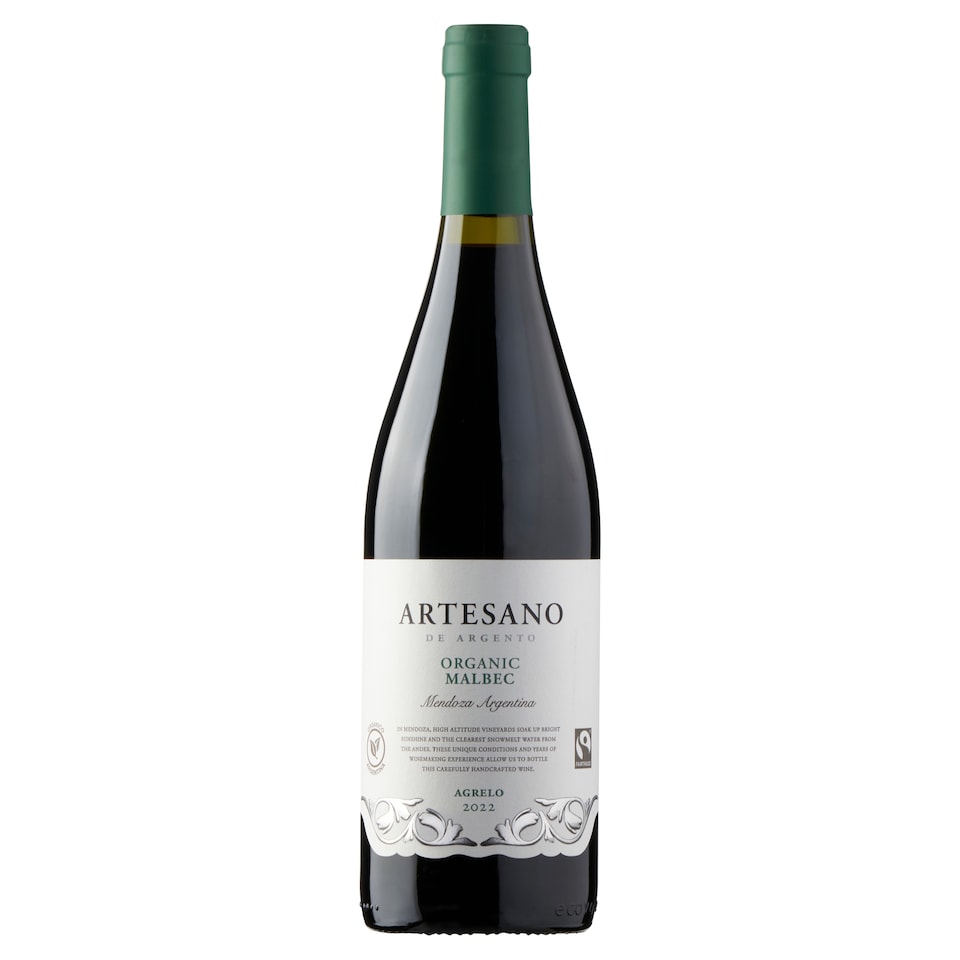 Artesano De Argento Organic Malbec 75Cl