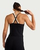 image 3 of F&F Active ULTRASTRETCH Double Layer Strappy Vest in Black
