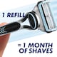 image 2 of Gillette SkinGuard Sensitive Men's Razor Blades Refills 4 Pack
