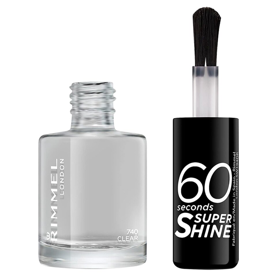 image 1 of Rimmel Nailpolish 60 Seconds Clear 8Ml