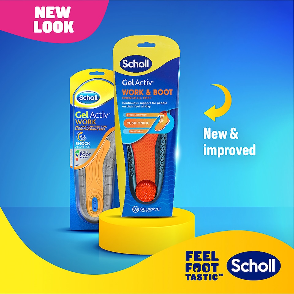 image 1 of Scholl Gelactiv Insole Work - Women