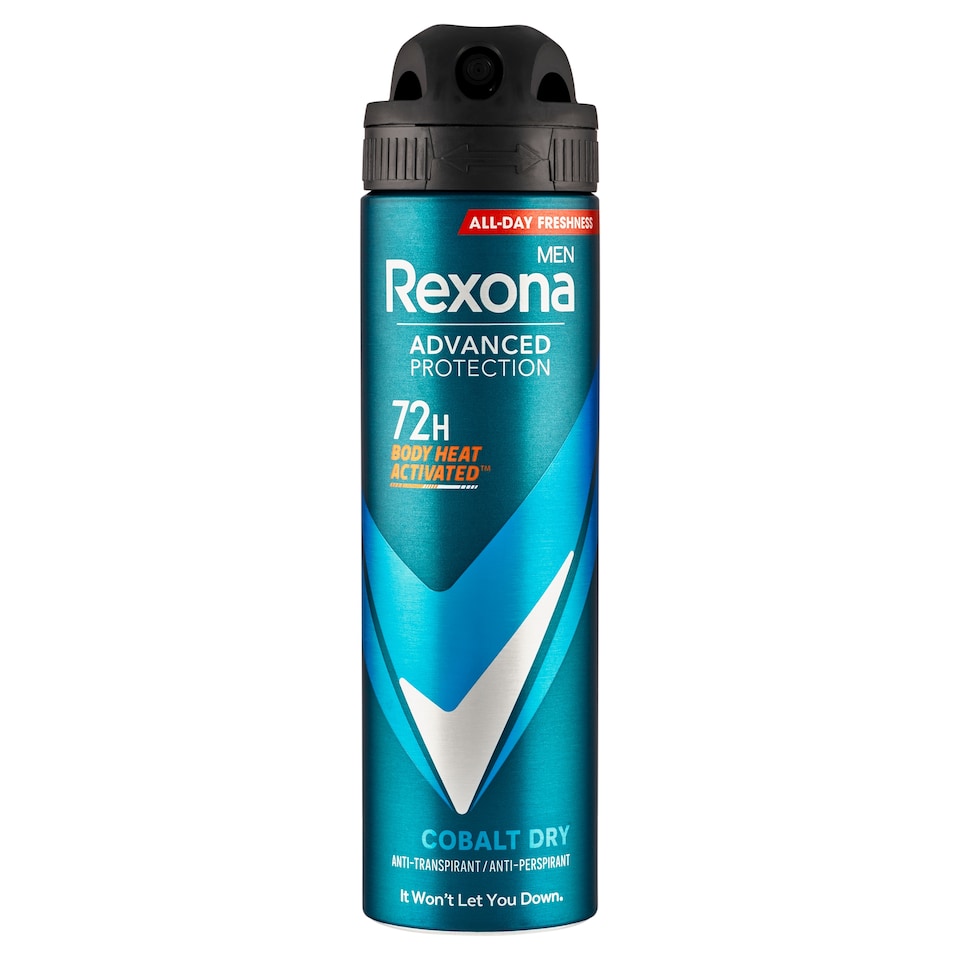 obrázok 1 z Rexona Men COBALT DRY antiperspirant sprej 150 ml