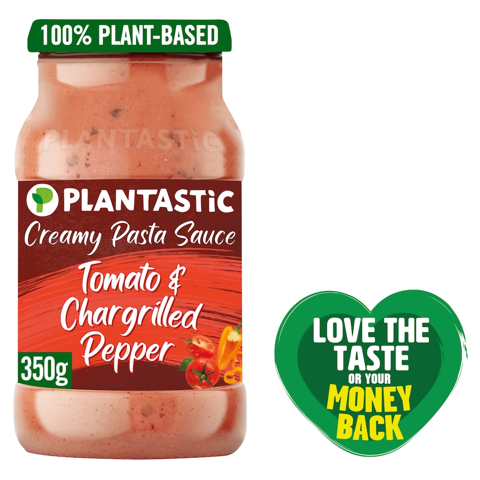 Plantastic Creamy Pasta Sauce Tomato & Pepper 350G