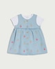 image 1 of F&F Baby 2-Piece Cotton Rich Set in Blue