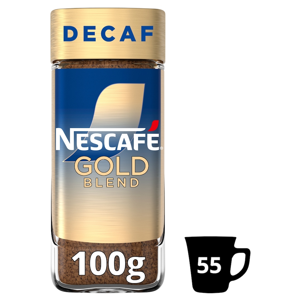 Nescafe Gold Blend Decaf Instant Coffee 100g