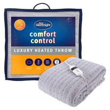 Silent Night Control Heated Fleece Throw