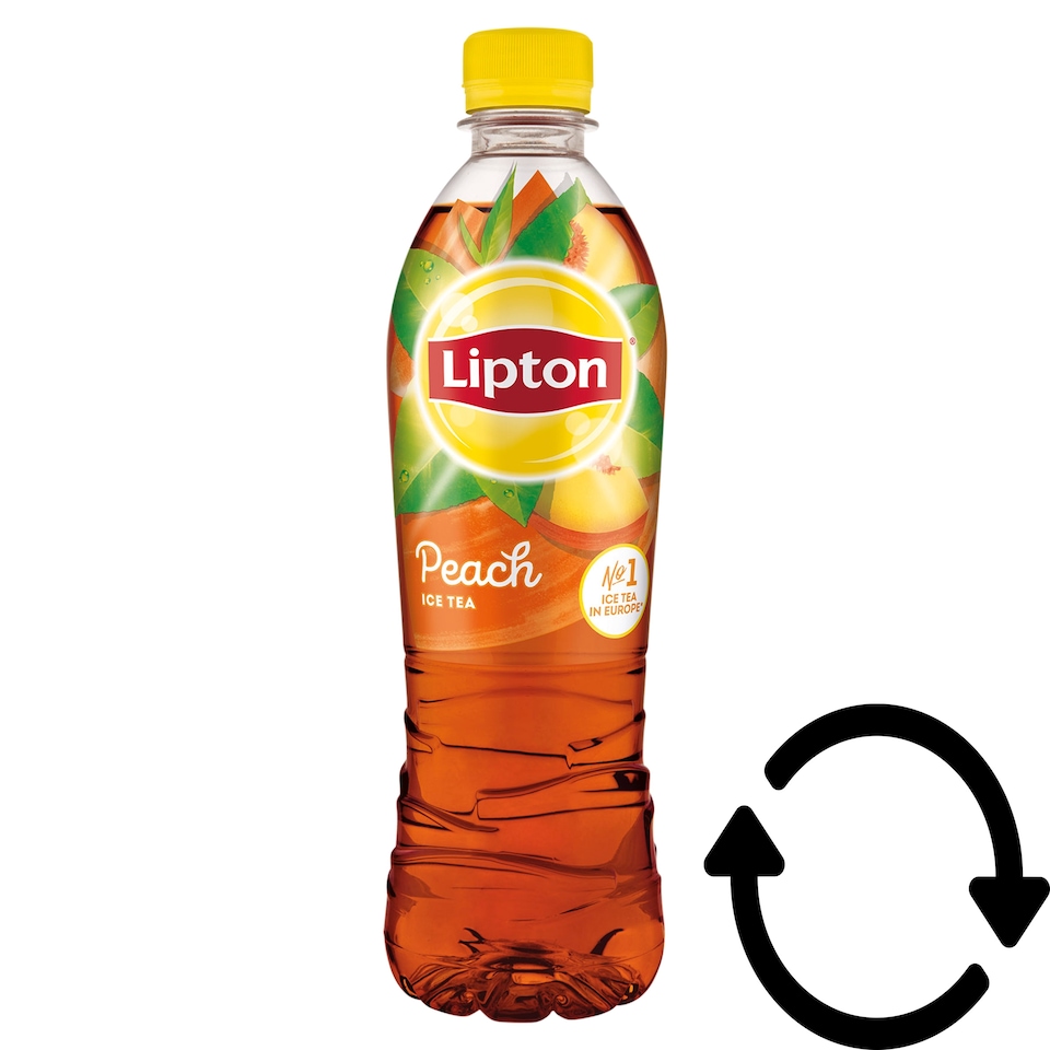 Lipton Ice Tea Zero Energy-Free Peach Flavoured Soft Drink with Black Tea Extract 500 ml