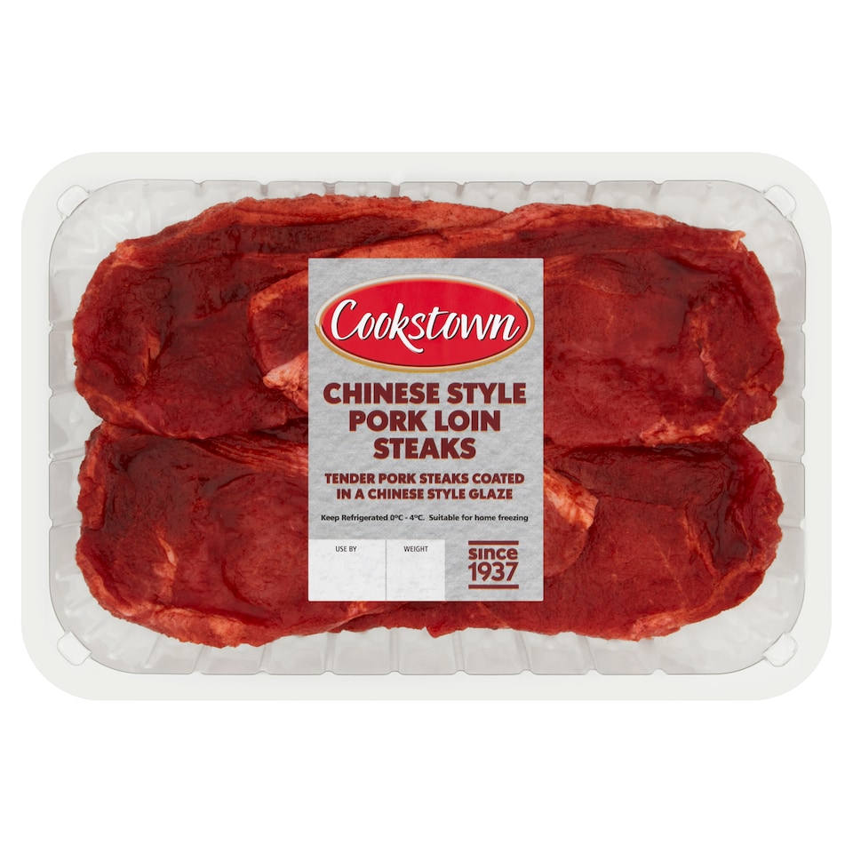 Cookstown Kitchen Chinese Pork Steaks 400G