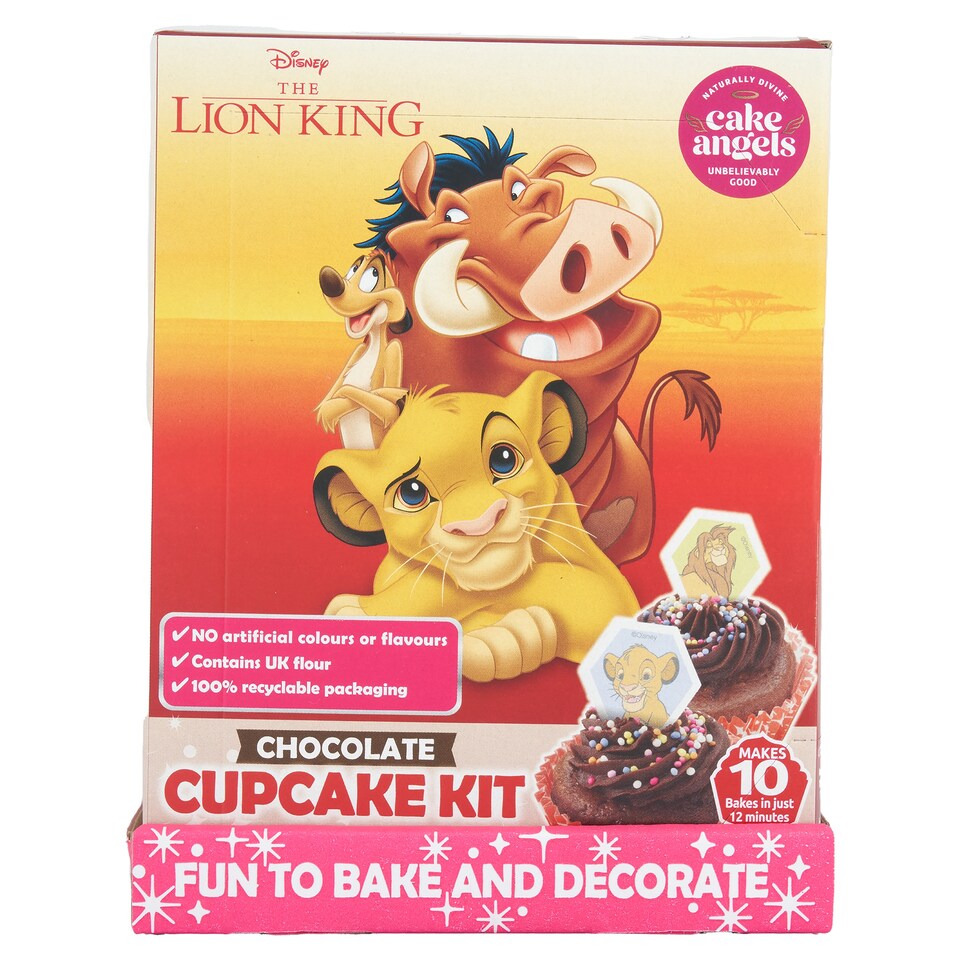 image 1 of Cake Angels Disney Lion King Chocolate C/Ckes 176G