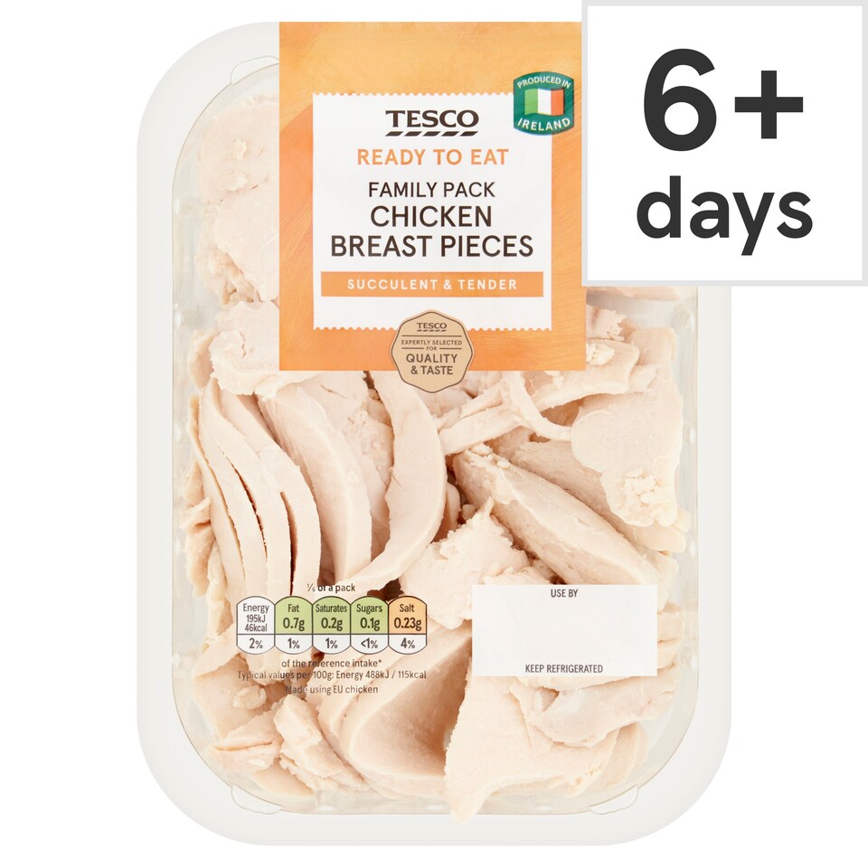 Tesco Family Pack Chicken Breast Pieces 240G