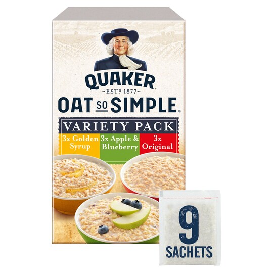 image 1 of Quaker Oat So Simple Variety Porridge 9Pk 297G