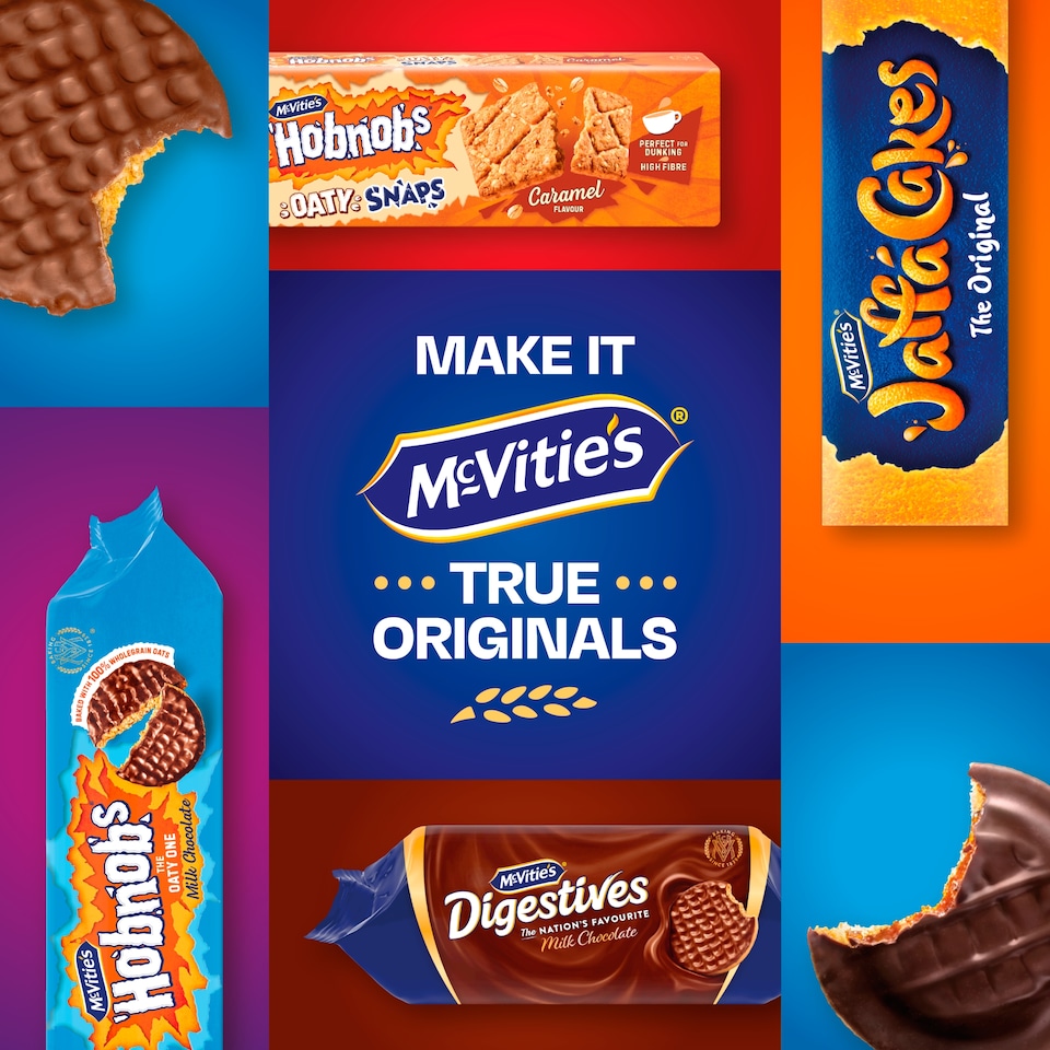 image 1 of McVitie's Hobnobs Oaty Snaps Caramel 167g