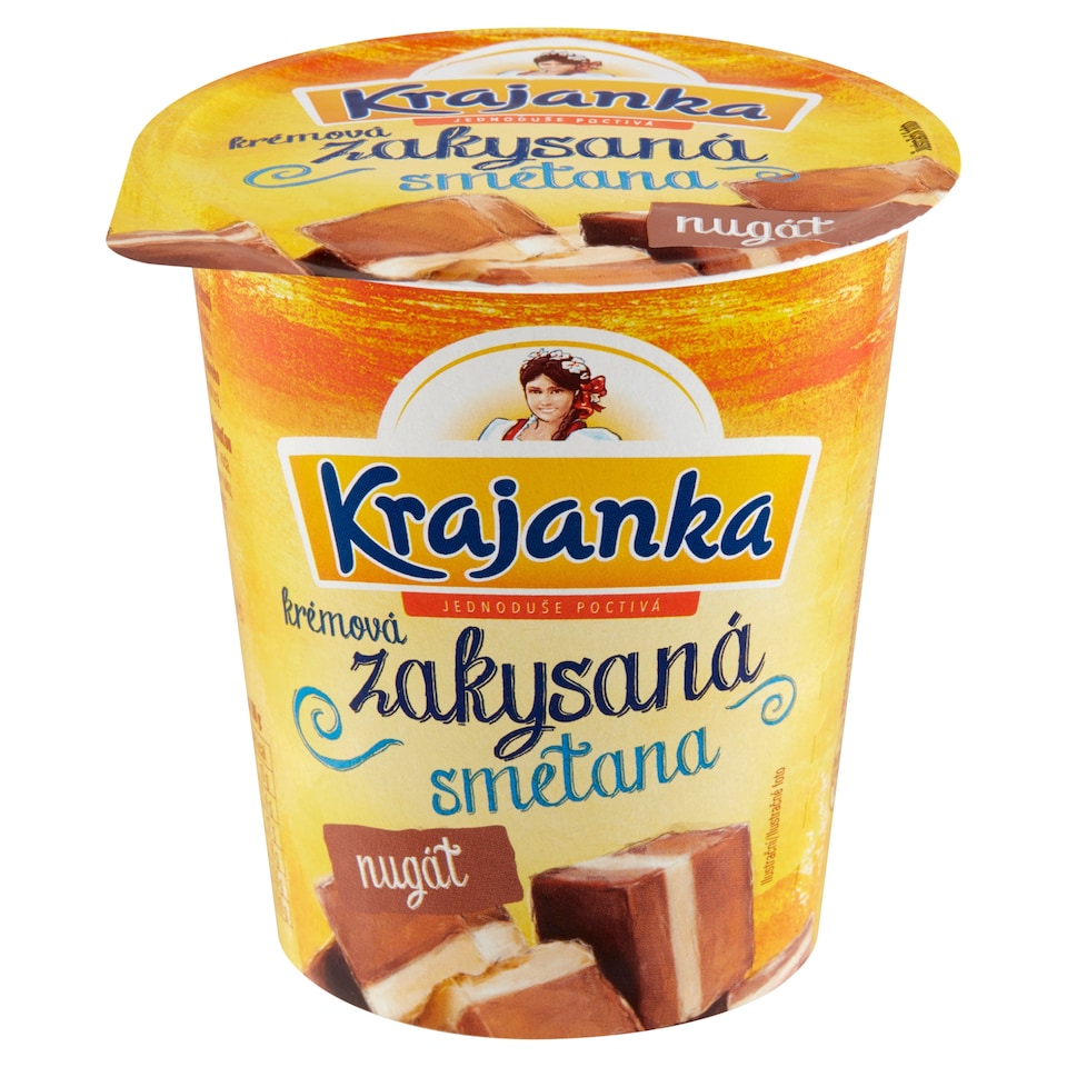 image 1 of Krajanka Creamy Sour Cream Nougat 130g