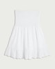 image 4 of OH ME OH MY Pure Cotton Broderie Strapless Dress in White