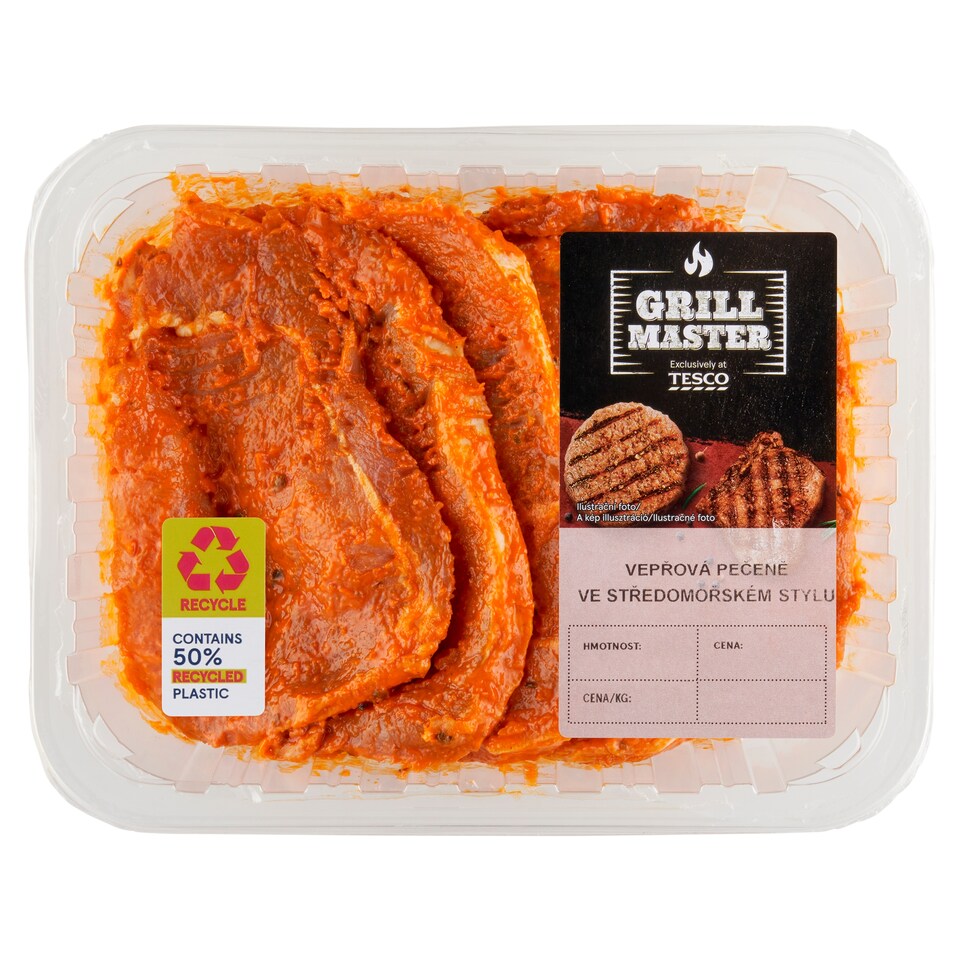 Tesco Grill Master Vepřová pečeně ve středomořském stylu 0,600kg