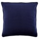 image 3 of Tesco Velour Cushion Navy