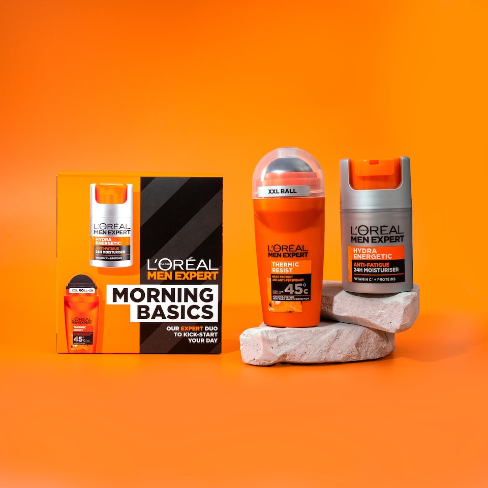 image 1 of L'Oreal Men Expert Morning Basics Gift Set