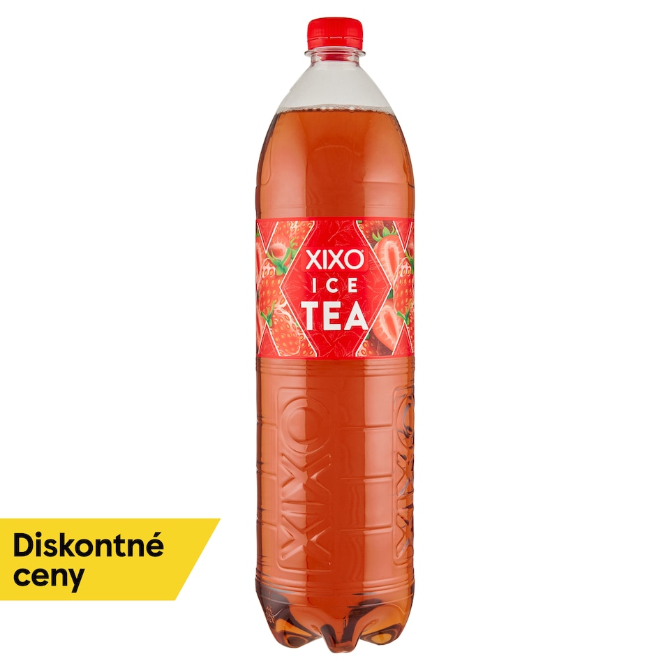 obrázok 1 z Xixo Ice Tea nesýtený nápoj s jablkovou šťavou s jahodovou príchuťou 1,5 l
